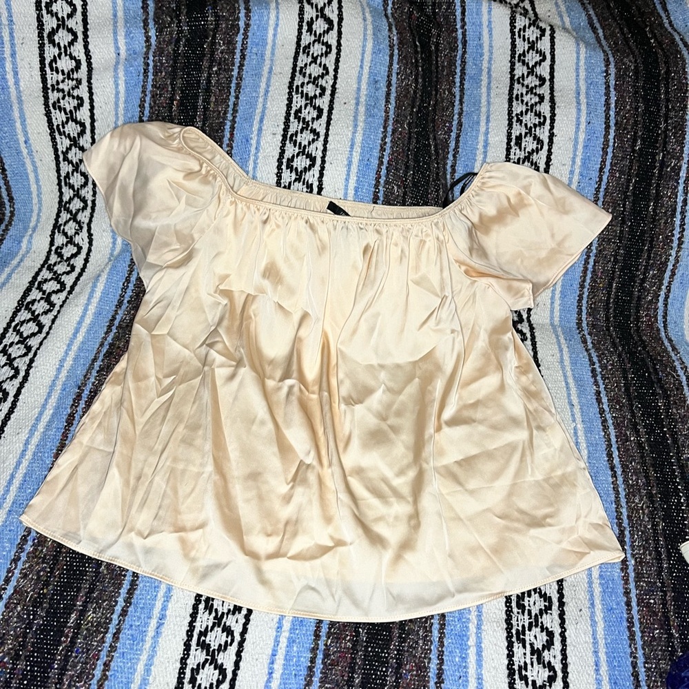 Forever 21 Champagne pink blouse